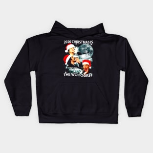 2020 christmas is the woooorst Kids Hoodie